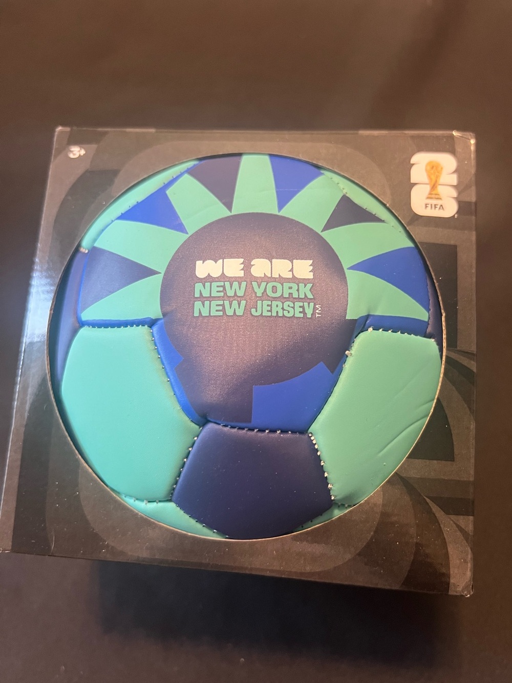 NWT FIFA World Cup 2026 New York New Jersey Size 1 Mini Soccer Ball Capelli